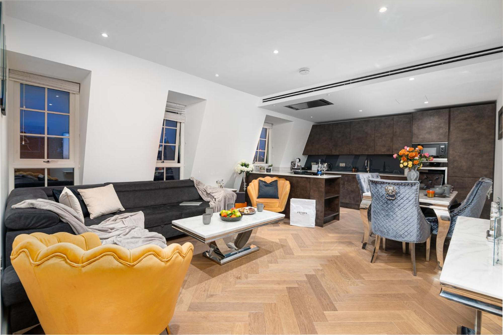 Spectacular 2-Bedroom Penthouse In Marble Arch 75 Londen Buitenkant foto