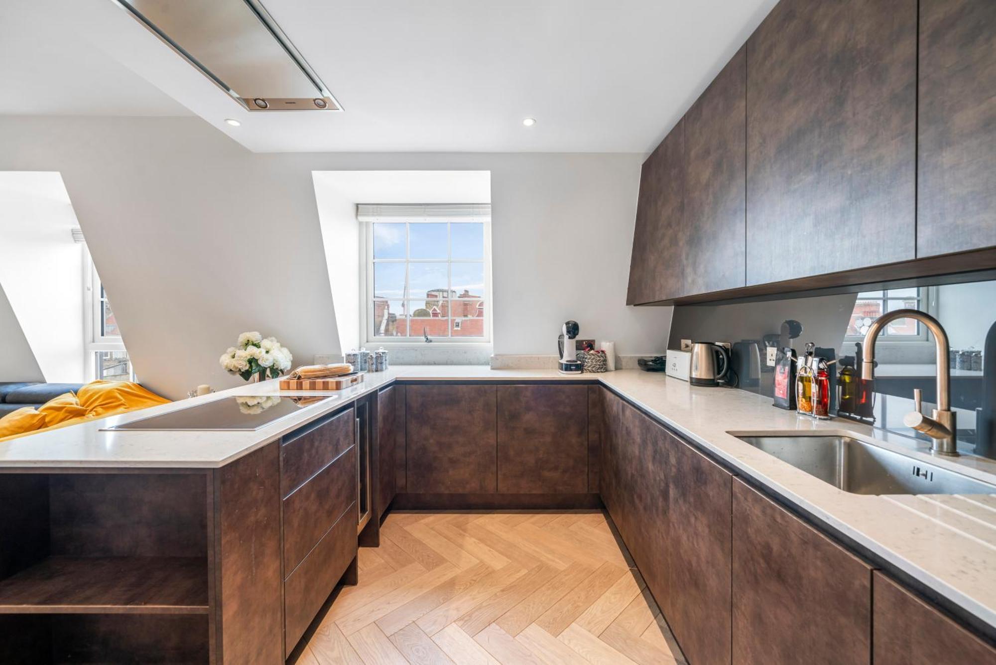 Spectacular 2-Bedroom Penthouse In Marble Arch 75 Londen Buitenkant foto